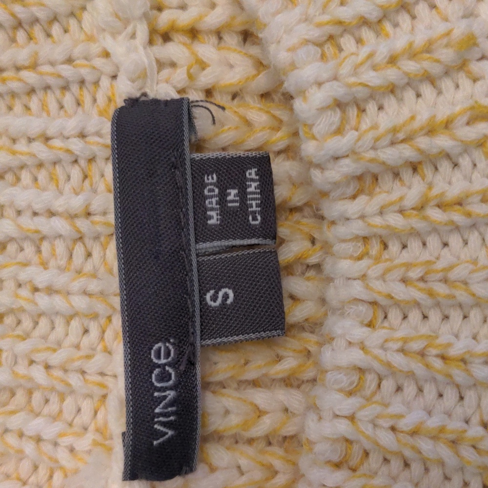 Vince Sweater, Cream and Gold - Picture 2 of 3